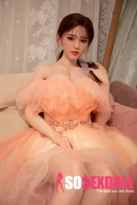 170cm 5ft6 Pink Tulle Skirt Big Breast Sex Dolls Sex Toys Real Love Sex Dolls