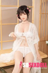 170cm 5ft6 White Lace Coat Big Breast Sex Dolls Sex Toys High Quality Sex Dolls