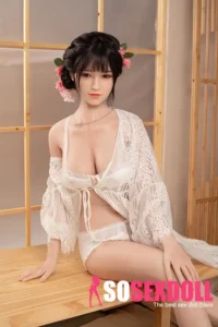 170cm 5ft6 White Lace Coat Big Breast Sex Dolls Sex Toys High Quality Sex Dolls