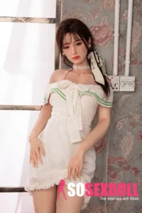 170cm 5ft6 White Strapless Short Dress Sex Dolls Fantasy Sex Dolls Silicone Sex Toys