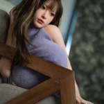 75cm 2ft5 Purple Sweater Torso Sexy Sex Dolls Silicone Sex Body Virtual Sex Dolls
