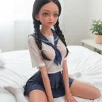 85cm 2ft8 Silicone Schoolgirl Look Petite Chests Sex Doll