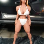 90cm 2ft9 TPE Hentai Big Boobs Centaur Sex Doll #SA33 Head