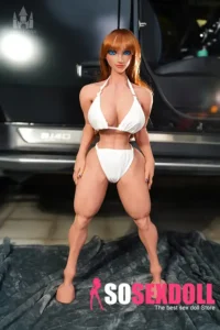 90cm 2ft9 TPE Hentai Big Boobs Centaur Sex Doll #SA33 Head