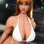 90cm 2ft9 TPE Hentai Big Boobs Centaur Sex Doll #SA33 Head
