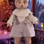 92cm 3ft Silicone Petite Breast Bear Fluffy Ears Sex Doll