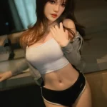 Azjatycka, mała, słodka, swobodna lalka erotyczna