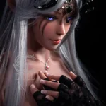 150cm 4ft9 Fantasy Demon Girl Sex Dolls Elf Horned Realistic Love Dolls E Cup