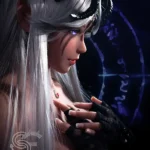 150cm 4ft9 Fantasy Demon Girl Sex Dolls Elf Horned Realistic Love Dolls E Cup