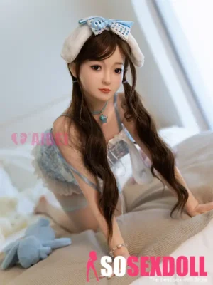 151cm 5ft Silicone D Cup Bust Plumb Hips Sex Doll #AB2 Head Yui