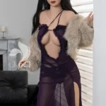 158 cm, 5 stóp 2 cale, silikonowa lalka erotyczna z dużym biustem, wyrzeźbionym ciałem i brązowymi włosami, dostępna w magazynie (tylko w USA)