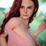 Curvy Redhead Realistic Sex Doll Big Boobs