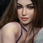 Silicone Seductive Curvy Fair Sex Doll H Cup