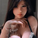 161cm 5ft3 White Short Hair Realistic Dolls F Cup