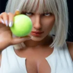 Silikone Sporty Tennis Girl Sekspop E Cup
