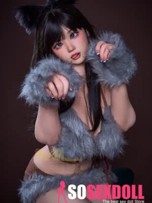 Asian Cat Girl Furry Lingerie Sex Doll F Cup
