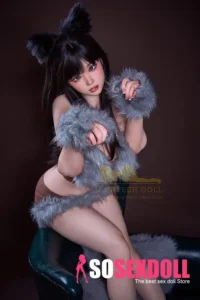 Asian Cat Girl Furry Lingerie Sex Doll F Cup