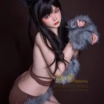Asian Cat Girl Furry Lingerie Sex Doll F Cup
