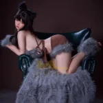 Asian Cat Girl Furry Lingerie Sex Doll F Cup