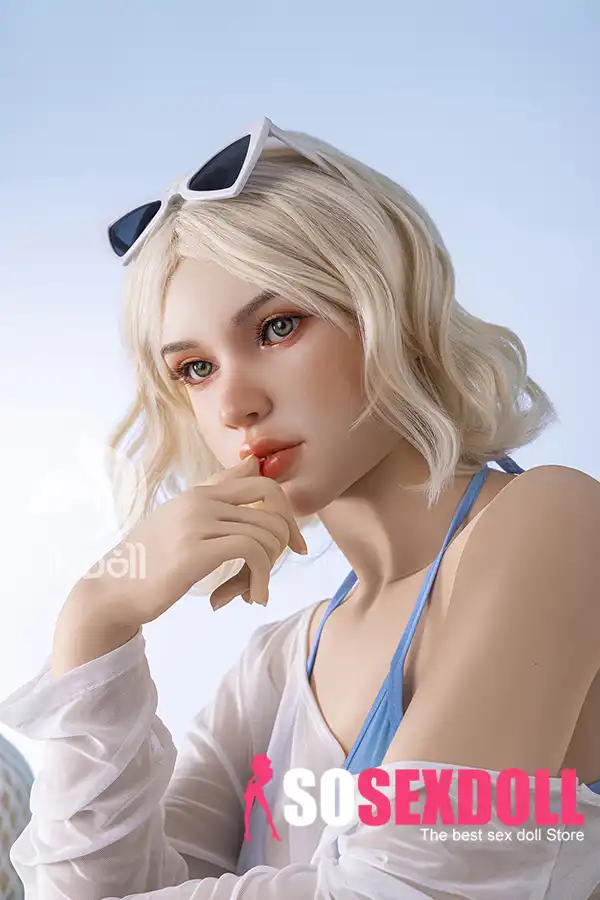 Poupée sexuelle en silicone de 166 cm, 5 m, bonnet C, poitrine en forme de sablier, en stock (États-Unis uniquement)