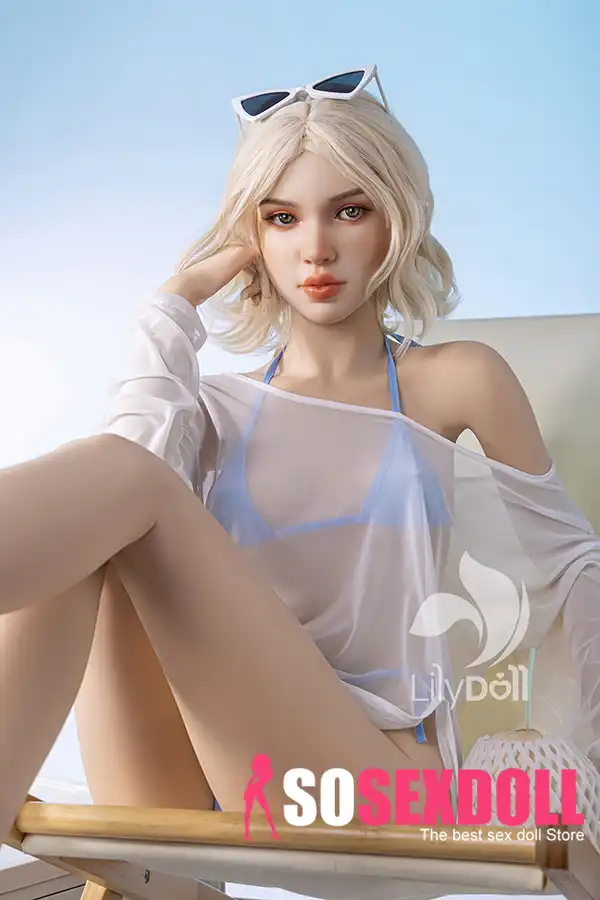 Poupée sexuelle en silicone de 166 cm, 5 m, bonnet C, poitrine en forme de sablier, en stock (États-Unis uniquement)