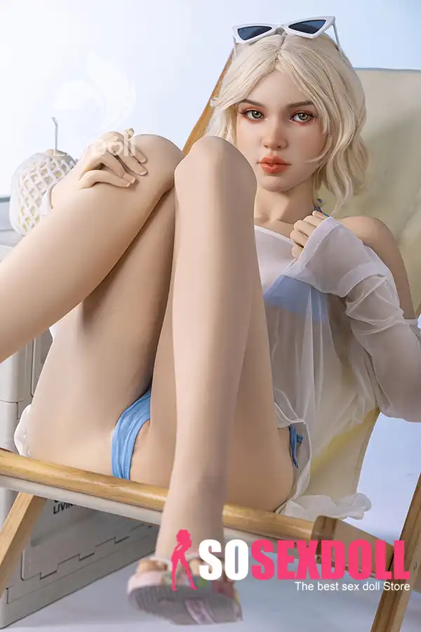 Poupée sexuelle en silicone de 166 cm, 5 m, bonnet C, poitrine en forme de sablier, en stock (États-Unis uniquement)