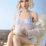 166cm 5ft4 Silicone C Cup Breast Hourglass Figure Sex Doll in Stock （US Only)