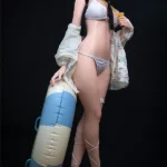 Silicone Asian Sexy Cute Bikini Sex Doll E Cup