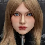 Silikone Blonde Casual Girlfriend Sekspop E Cup