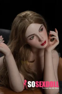 Silicone Blonde Lingerie Sex Doll E Cup