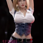 167cm 5ft5 Silicone Heavy Breast Hourglass Shape Sex Doll #AB12 Head