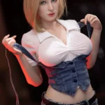 167cm 5ft5 Silicone Heavy Breast Hourglass Shape Sex Doll #AB12 Head