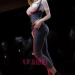 167cm 5ft5 Silicone Heavy Breast Hourglass Shape Sex Doll #AB12 Head
