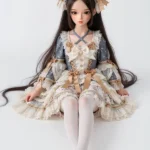 Anime Lolita Style Mini Sex Doll Black Hair
