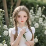 TPE Innocent Garden Girl Cute Sex Doll