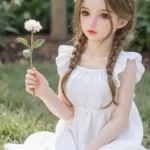 TPE Innocent Garden Girl Cute Sex Doll