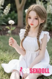 TPE Innocent Garden Girl Cute Sex Doll