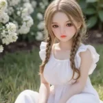 TPE Innocent Garden Girl Cute Sex Doll