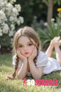 TPE Innocent Garden Girl Cute Sex Doll