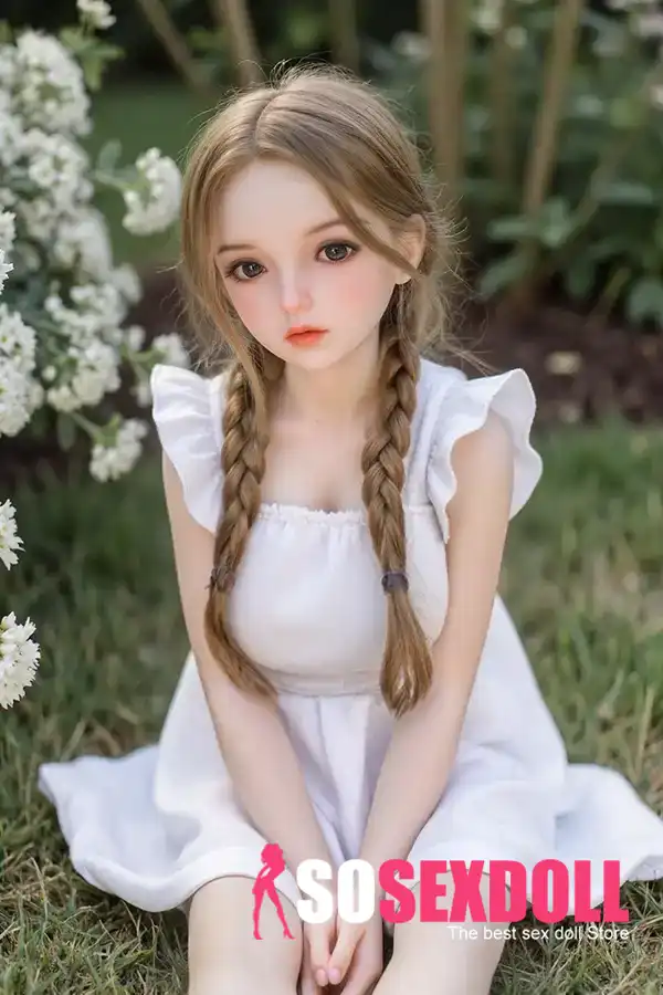 TPE Innocent Garden Girl Cute Sex Doll