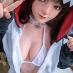 Silicone Shy Gamer Girl Petite Sex Doll C Cup