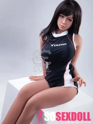 150cm 4ft9 Sexy Athletic Fantasy Sex Dolls Cute Asian Style Sports Sex Dolls E Cup
