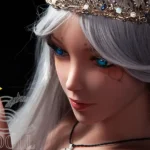 150cm 4ft9 TPE Elf Queen Realistic Dolls Moon Necklace Sexy Fantasy Dolls E Cup