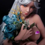 150cm 4ft9 TPE Elf Queen Realistic Dolls Moon Necklace Sexy Fantasy Dolls E Cup