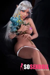 150cm 4ft9 TPE Elf Queen Realistic Dolls Moon Necklace Sexy Fantasy Dolls E Cup
