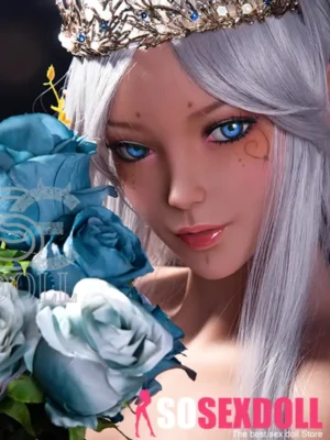 150cm 4ft9 TPE Elf Queen Realistic Dolls Moon Necklace Sexy Fantasy Dolls E Cup