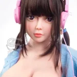 151cm 5ft Cute Loli Sexy Sex Dolls Black Hair Realistic Love Dolls E Cup