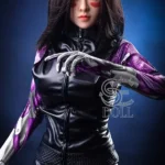 151cm 5ft Short Haired Leather Sex Dolls Cool Slim Sex Dolls E Cup
