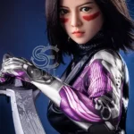 151cm 5ft Short Haired Leather Sex Dolls Cool Slim Sex Dolls E Cup