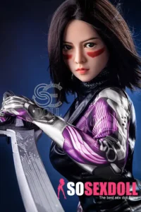 151cm 5ft Short Haired Leather Sex Dolls Cool Slim Sex Dolls E Cup